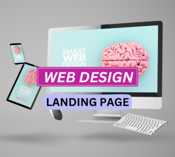 Website Design (LANDING PAGE)