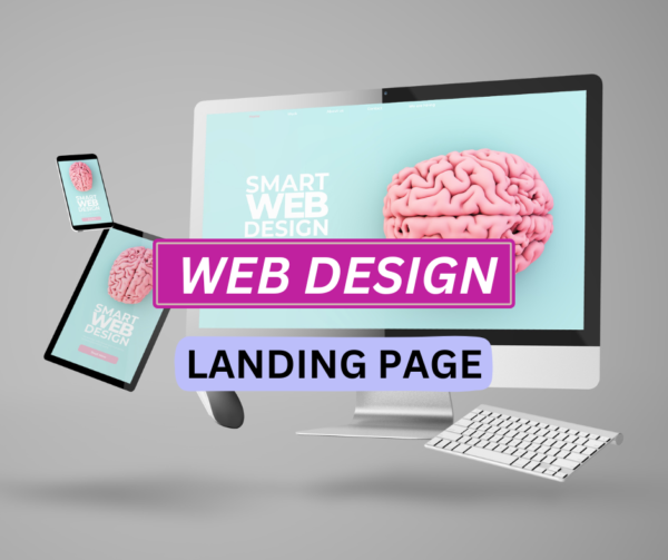 Landing page web design bruhashith tirupati