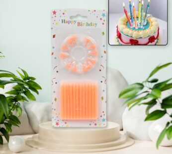 Birthday Party Candles (Pack of 24 pcs)