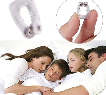 Anti Snore device for men and woman Silicone Magnetic Nose Clip For heavy Snoring sleeper, Snore Stopper, Anti Snoring Device (1 Pc)