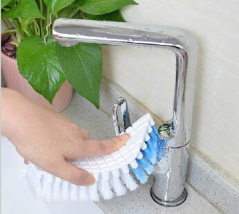 Flexible Plastic Cleaning Brush for Home, Kitchen and Bathroom,