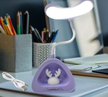 Cute Lovely LED Desk Light, LED Lamps Button Control (1 Pc)