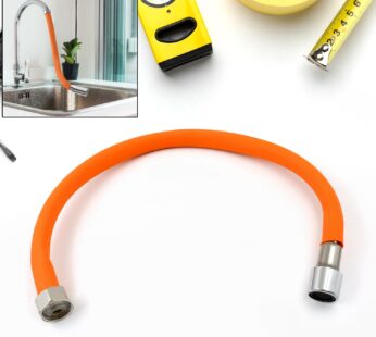 Flexible Water Tap Extender – 360° Adjustable Foaming Extension Tube with Connector (46cm)