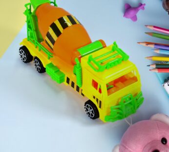 Cement Mixer Truck Pushback Toy For kids