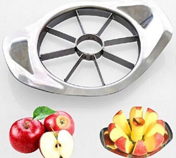 Stainless Steel Apple Cutter / Slicer with 8 Blades and Handle