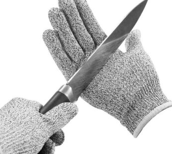 Anti Cutting Resistant Hand Safety Cut-Proof Protection Gloves (Multicolour)