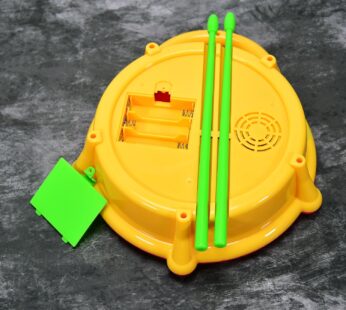 Flash Drum Toys for Kids with Light & Musical Sound Colorful Plastic Baby Drum Musical Toys for Children Baby Toy Instrument Best Gift for Boys & Girls.