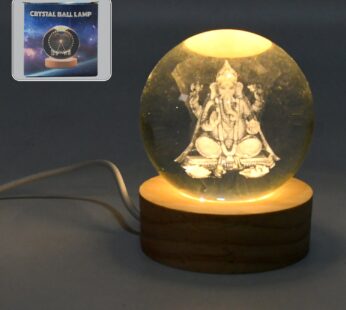 3D Crystal Ball lamps for Bedroom 3D Lamps for Home Decoration 3D Crystal Ball Night Light Gifts for Women Gifts for Men Room Decor Items for Bedroom for Friend and Family (1 Pc)