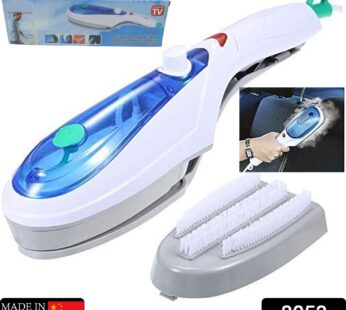 Portable ironing machine,1 Set Steam Iron Hand Held Crease Removal Portable Ironing Clothes ABS Brush Plush Toy Garment Steamer for Home Steam Iron, for Clothes, Travel Steamer