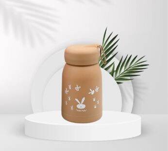 Cute water bottle for kids – 360 ml Cute Bunny Water Bottle | Cute Rabit Print Water Bottle for Boys and Girls | Kids Return Gift | Water Bottle Sipper | Insulated Water Bottle (MOQ :- 100 Pc)