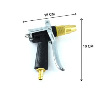 Durable Gold Color Trigger Hose Nozzle Water Lever Spray