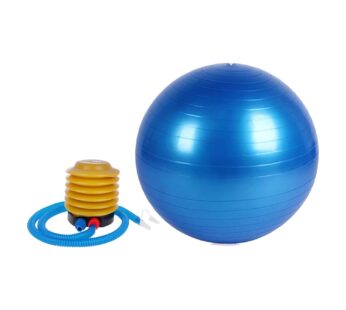 Heavy Duty Gym Ball Non-Slip Stability Ball with Foot Pump for Total Body Fitness