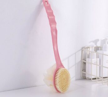 2in1 Bath Brush With Long Handle
